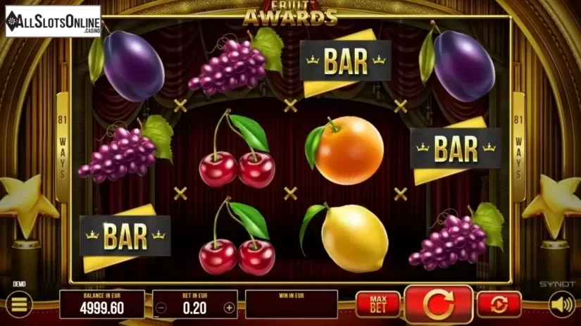 Reel Screen. Fruit Awards from SYNOT