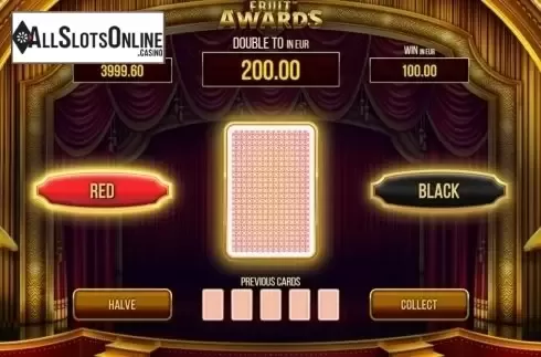 Gamble. Fruit Awards from SYNOT