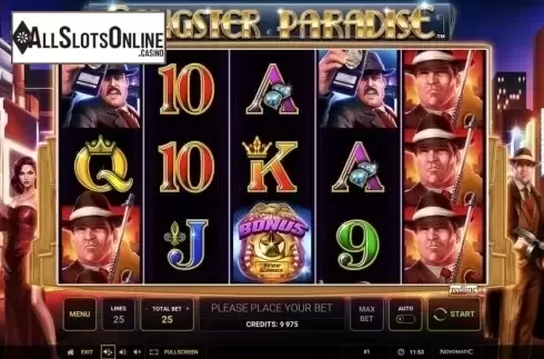Reel Screen. Gangster Paradise from Greentube