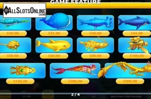 PayTable screen 2