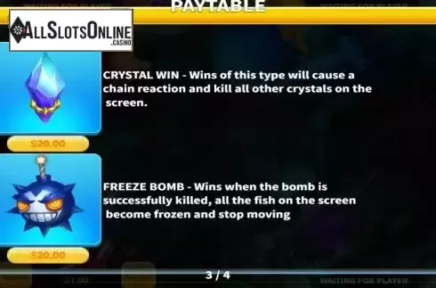PayTable screen 3