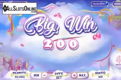 Big Win screen