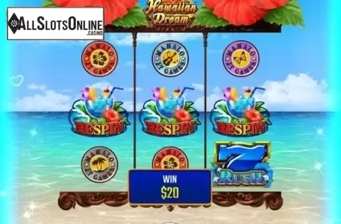 Win Screen 1. Hawaiian Dream from JTG