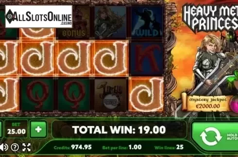 Win Screen 2. Heavy Metal Princess from PlayPearls