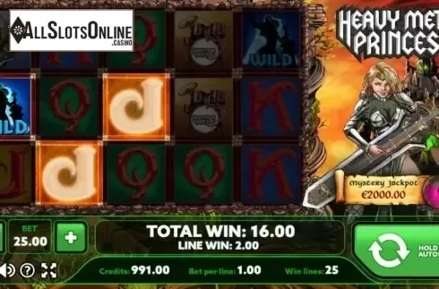 Win Screen 1. Heavy Metal Princess from PlayPearls