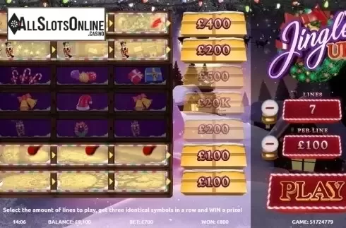 Win Screen. Jingle Up! from gamevy