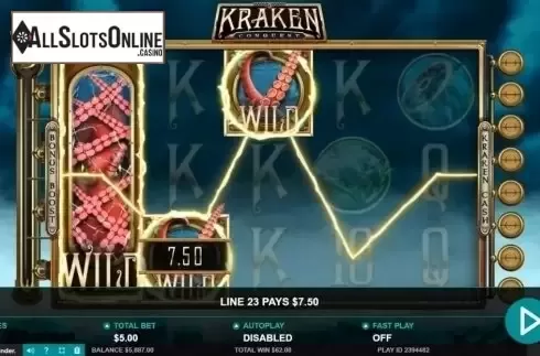 Win Screen 1. Kraken Conquest from Leander Games