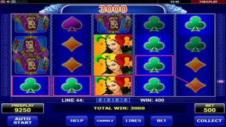 Lady Joker slot screenshot 3