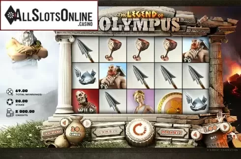 Reels. Legend of Olympus from Rabcat