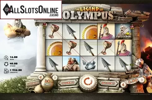 Win 1. Legend of Olympus from Rabcat