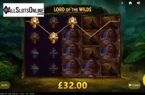 Win Screen 1. Lord Of The Wilds from Red Tiger