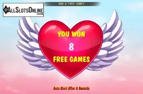 Free Spins screen