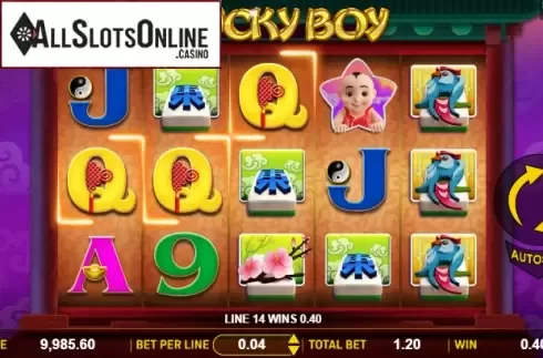 Win screen 2. Lucky Boy (Aspect Gaming) from Aspect Gaming
