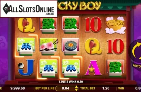 Win screen 1. Lucky Boy (Aspect Gaming) from Aspect Gaming