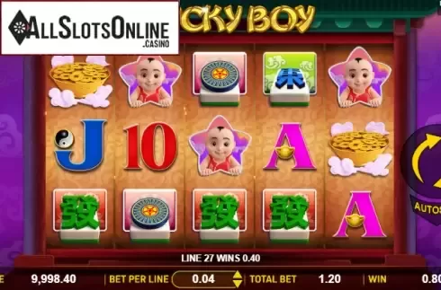 Win screen 3. Lucky Boy (Aspect Gaming) from Aspect Gaming