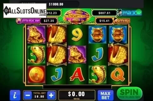 Game Screen. Lucky Fortune (GMW) from GMW