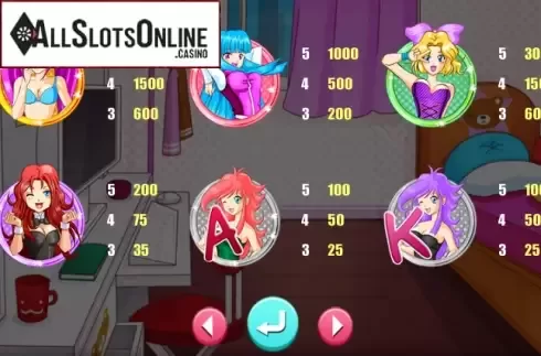Screen7. Manga Girls from Portomaso Gaming