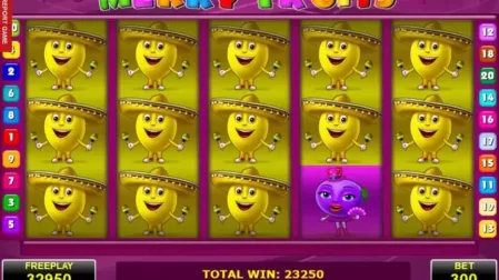 Merry Fruits slot screenshot 1
