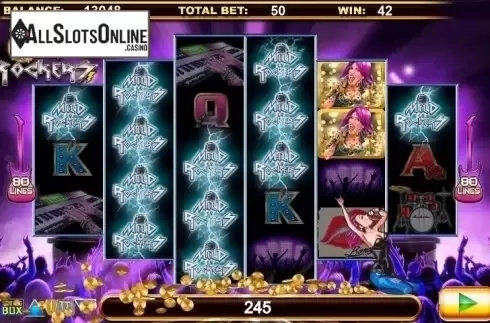 Win screen 2. Mild Rockers from Lightning Box