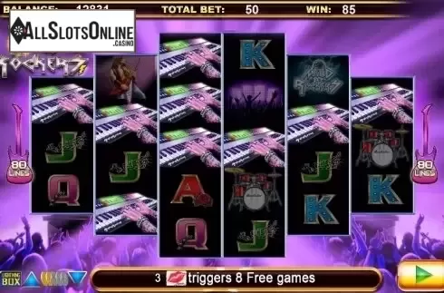 Win screen. Mild Rockers from Lightning Box