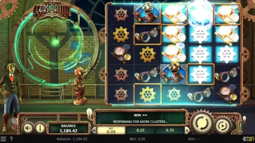 Miles Bellhouse and the Gears of Time slot screenshot 2