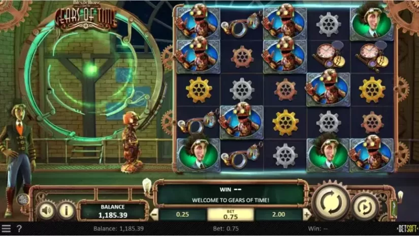 Miles Bellhouse and the Gears of Time slot screenshot 1