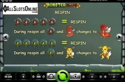 Features 4. Monster Slot from KAJOT