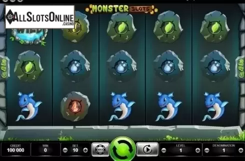 Reel Screen. Monster Slot from KAJOT