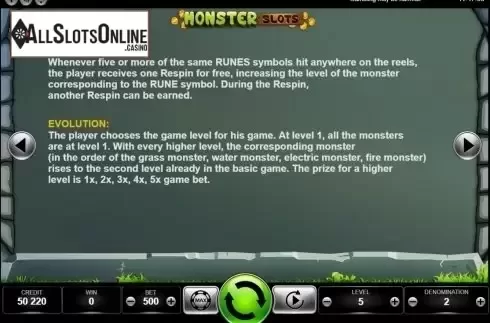 Features 2. Monster Slot from KAJOT