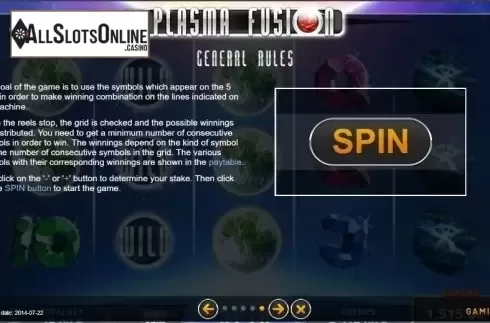 General Rules. Plasma Fusion from GAMING1