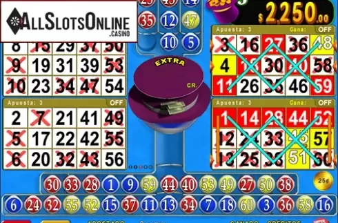 Game Screen 1. Powermania Bonus Bingo from ZITRO