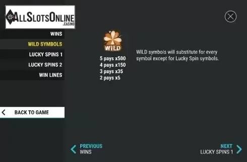 Paytable 3