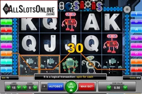 Screen7. Roboslots from 1X2gaming
