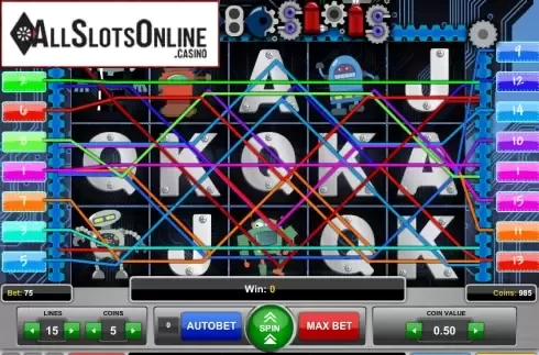 Screen5. Roboslots from 1X2gaming