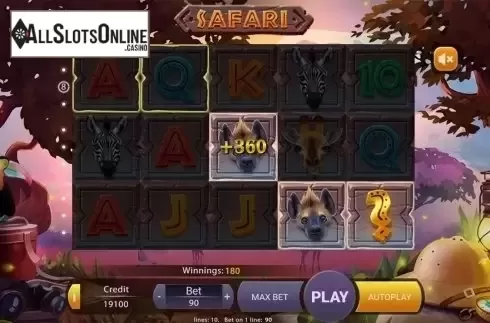 Game workflow 3. Safari (X Play) from X Play