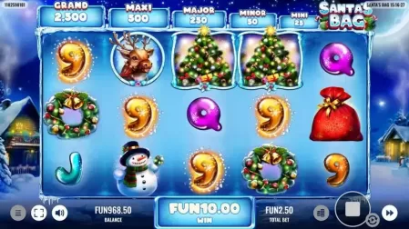 Santa's Bag slot screenshot 3