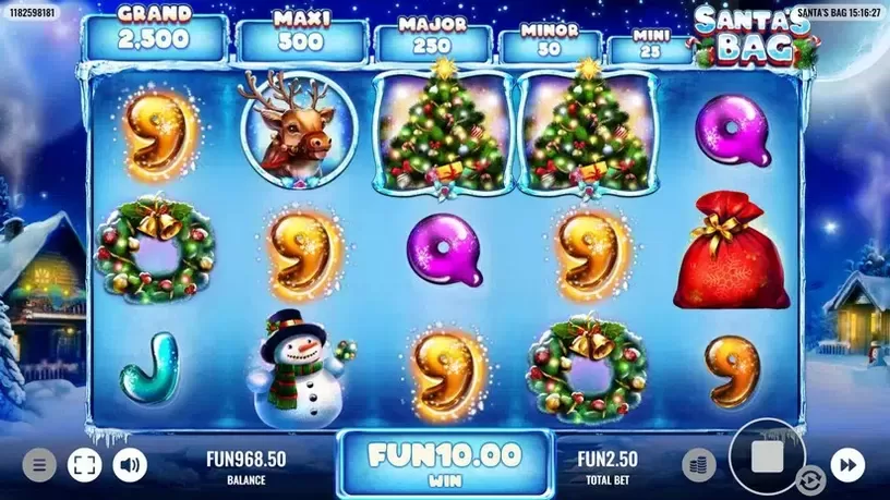 Santa's Bag slot screenshot 3