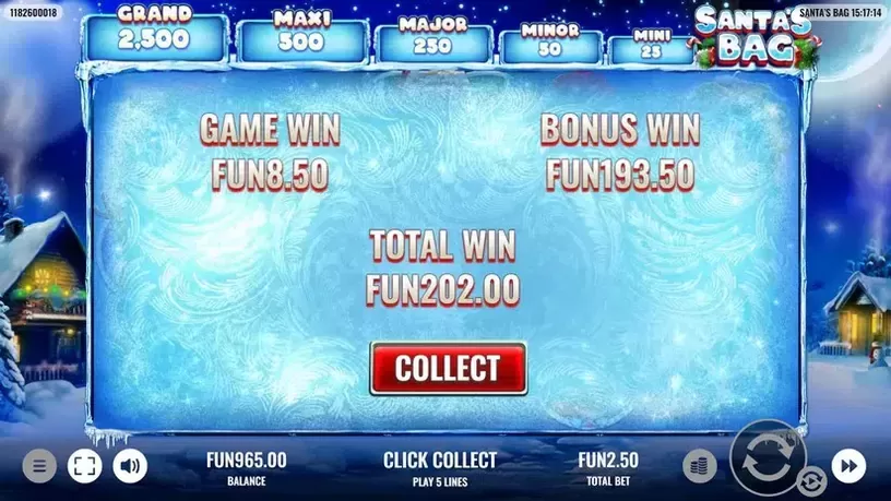Santa's Bag slot screenshot 7