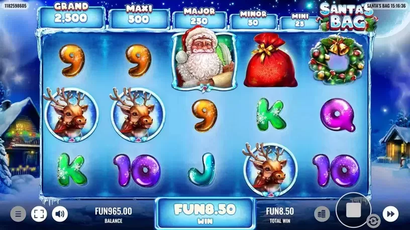 Santa's Bag slot screenshot 4