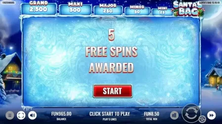 Santa's Bag slot screenshot 5