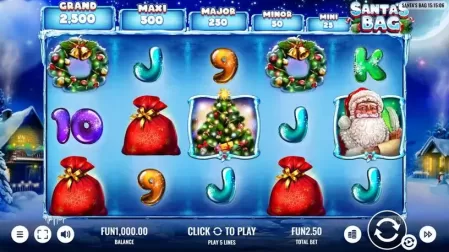 Santa's Bag slot screenshot 1
