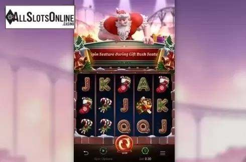 Reel Screen. Santa’s Gift Rush from PG Soft