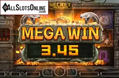 Mega Win. Secret Treasures from Dream Tech