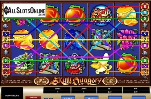 Screen4. Skull Duggery from Microgaming