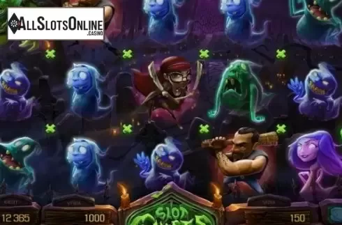 Reel screen. Slot Ghosts from Apollo Games