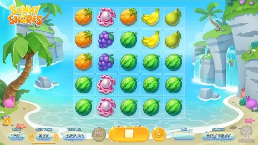 Sunny Shores slot screenshot 1
