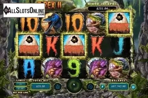 Free Spins 1. T-Rex 2 from RTG