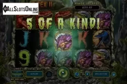 5 of a Kind. T-Rex 2 from RTG