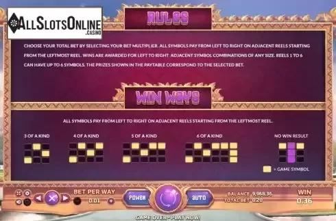 Win ways screen
