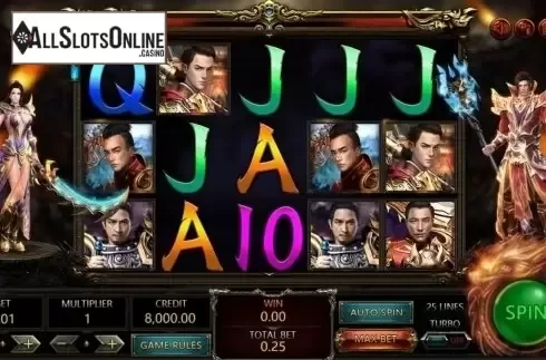 Game Screen. TanWanLanYue from XIN Gaming